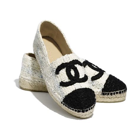 scialle chanel|Chanel espadrilles in london.